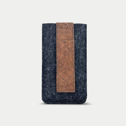 Pochette de ceinture pratique pour Google Pixel 6 | avec fermeture magnétique et compartiment pour cartes | anthracite | Modèle CLIP