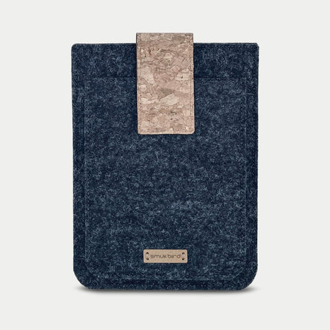 Housse pour PocketBook Era | avec fermeture magnétique et compartiment supplémentaire | anthracite - Bloom | Modèle "HAKA"