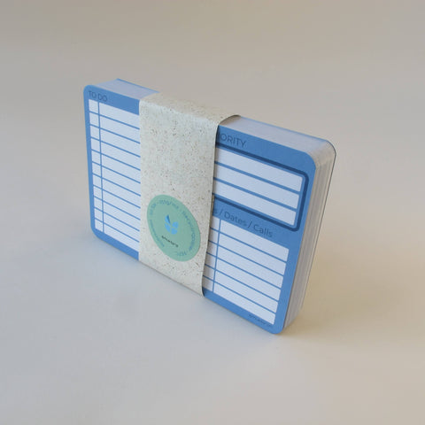 Notitiekaartjes “ToDo” | 50er navulverpakking van gerecycled papier