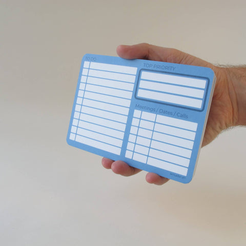 Notitiekaartjes “ToDo” | 50er navulverpakking van gerecycled papier