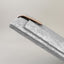 Hoes voor MacBook Pro M3 Max | met magnetische sluiting en extra vak  | lichtgrijs - strepen | Model "HAKA"