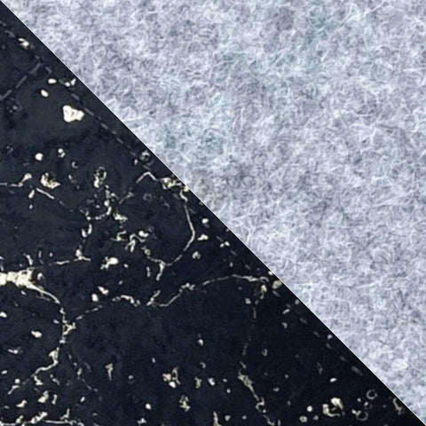 Sac bandoulière pour Samsung Galaxy Z Fold5 | en feutre et coton bio | gris clair - noir | modèle KEDJA deluxe