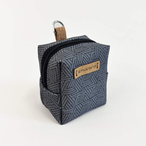 Mini-sac pour écouteurs & co. | fabriqué à partir de coton biologique | Pistes de conception | Modèle PocketCube