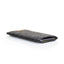 Telefoonhoesje voor Samsung Galaxy M32 | van vilt en biologisch katoen | antraciet - strepen | model "LET"