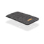 Telefoonhoesje voor Samsung Galaxy M05 | van vilt en biologisch katoen | antraciet - tracks | model "LET"