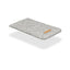 Stylish gray felt phone pouch for Motorola ThinkPhone25 with leather logo detail, perfect fit and warm insulation.