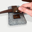 Mobiele heuptas voor Google Pixel 9a | met magneetsluiting en kaarthouder | lichtgrijs | Model CLIP