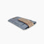 Telefoontas voor Samsung Galaxy S21 | met magneetsluiting en extra vak | lichtgrijs - Strepen | Model HAKA