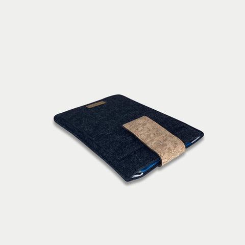 Hoes voor PocketBook Verse Pro | met magnetische sluiting en extra vak | antraciet - Shapes | Model "HAKA"