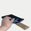 Hoes voor PocketBook Basis Lux 4  | met magnetische sluiting en extra vak | antraciet - Shapes | Model "HAKA"
