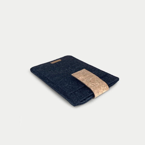 Coque pour Kobo Sage | avec fermeture magnétique et compartiment supplémentaire | anthracite - Tracks | Modèle "HAKA"