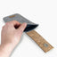 Telefoonhoesje voor Samsung Galaxy S20 Plus | met magneetsluiting en extra vak | lichtgrijs - Tracks | Model HAKA