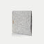Coque pour MacBook Pro M3 16.2 | en feutre et coton biologique | gris clair - pistes | Modèle "LAISSER"