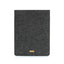 Étui pour Razer Book | en feutre et coton biologique | anthracite - Floraison | Modèle "LAISSER"