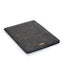 Coque pour Samsung Galaxy Book 3 360 | en feutre et coton biologique | anthracite - Floraison | Modèle "LAISSER"