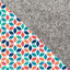 Housse pour reMarkable Paper Pro | avec fermeture magnétique et compartiment supplémentaire | gris clair - Colorful | Modèle "HAKA"