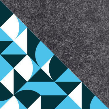 Telefoonhoesje met kaarthouder voor Samsung Galaxy A35 | antraciet - shapes | Model "ZIP"
