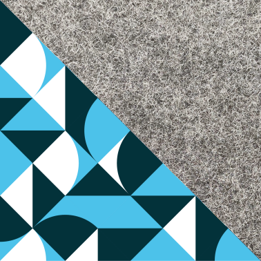 Telefoonhoesje met kaarthouder voor Samsung Galaxy Z Fold6 | lichtgrijs - shapes | model "ZIP"