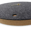 Horloge murale en feutre et liège 30 cm | anthracite - or | Conception : Esbjerg