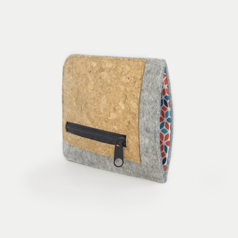 Telefoontas met kaartsleuf voor iPhone 11 | lichtgrijs - kleurrijk | Model "ZIP"