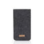 Housse de téléphone avec compartiment pour cartes pour Xiaomi Poco F4  | anthracite - pistes | Modèle "ZIP"