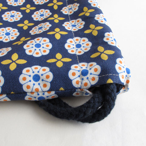 Sac de sport, sac à dos | en coton et liège | Floraison