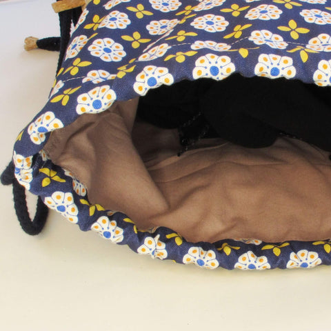 Sac de sport, sac à dos | en coton et liège | Floraison
