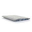 Coque pour MacBook Pro 16 | en feutre et coton biologique | gris clair - formes | Modèle "LAISSER"