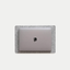Onderlegger voor MacBooks van vilt en kurk | 26x38cm | lichtgrijs