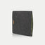 Coque pour Galaxy Tab S6 lite | en feutre et coton biologique | anthracite - rayures | Modèle "LAISSER"