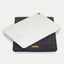 Case voor Surface Go 2 | gemaakt van vilt en biologisch katoen | antraciet - bloei | Model "LET"