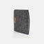 Couverture des versets du PocketBook | en feutre et coton biologique | anthracite - pistes | Modèle "LAISSER"